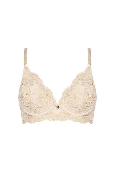 Guess Sutien cu sârmă pentru femei O5YC03KCVX0 Bej