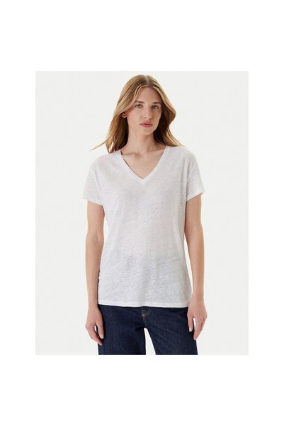 United Colors of Benetton Tricou de damă 37UJD401Q Alb