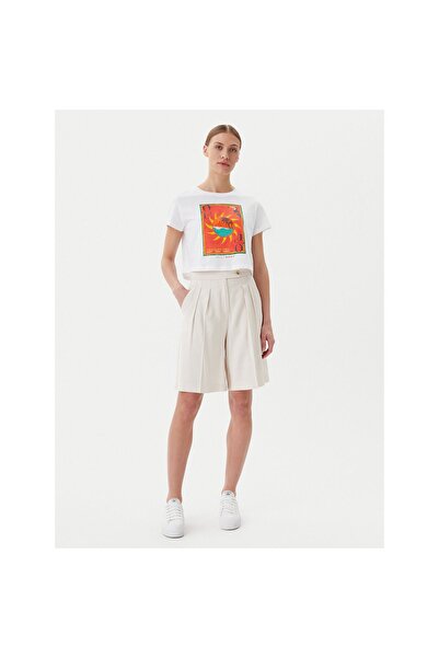 Roxy Γυναικείο T-Shirt ERJZT05921-WBB4 Λευκό