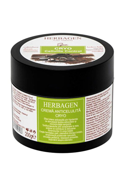 Herbagen Crema Anticelulitica cu Efect de Racire Cryo Herbagen, 200 g