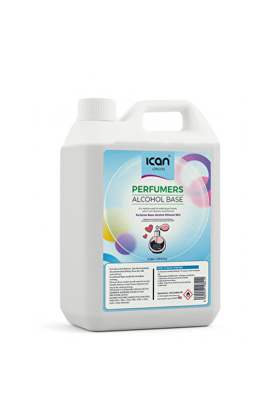 Ican London Perfumers Alcohol Base 2 Litre (2000ml) – High Purity Perfume Bas...