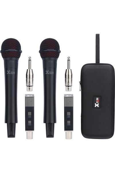 Xvive Audio M5D Çift Kablosuz El Mikrofonu Sistemi (5.8 GHz)