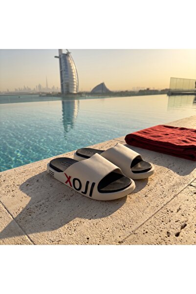 Fuzhoulanyang Men’s Summer Slippers, Lightweight Breathable Sandals, Comforta...