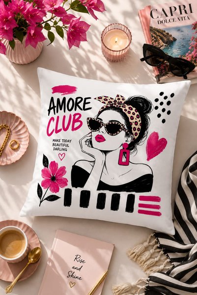 Bertille Home Pop Art serija dvostrano digitalno štampana navlaka za jastuk