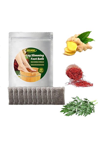 BOXANIA Eelhoe 10 Pcs Leg Slimming Foot Bath, Foot Reflexology Spa, Drainage ...