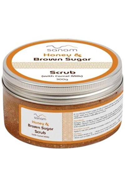 SANAM Senah Honey and Brown Sugar Exfoliating Scrub with Donkey Milk for the ...