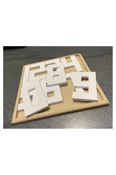 PAİPLAYSHOP Puzzle with Numbers
