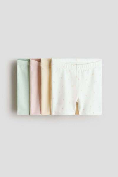 H&M 4-pack cotton cycling shorts
