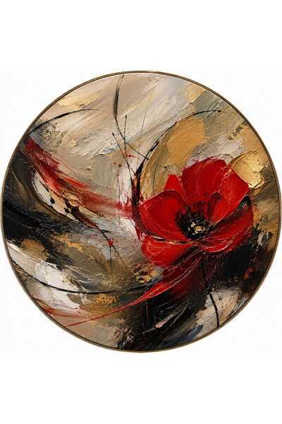 Pleksi Marketi Clover Flower Acrylic Coasters Set of 4 5mm//77 Mmcap