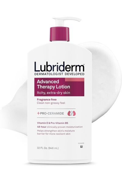 LUBRİDERM Advanced Therapy Moisturizing Lotion, Fragrance-Free, Enriched with...