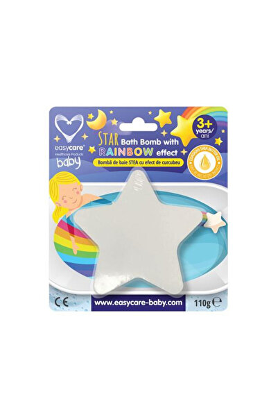 Easycare baby Αστεράτη Μπάλα Μπάνιου με Εφέ Ουράνιου Τόξου, 110 γρ.