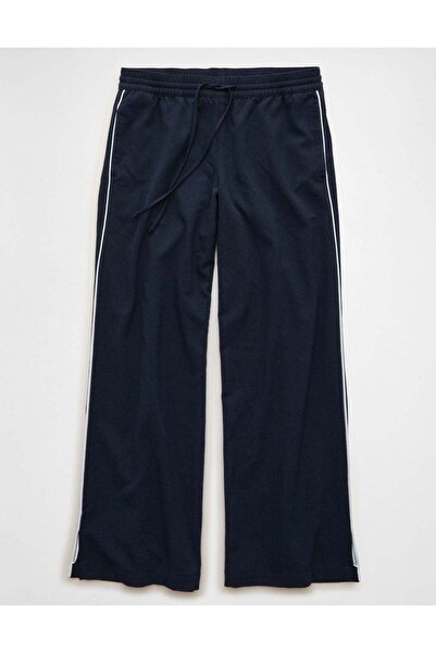 AMERICAN EAGLE AE Stretch Low Rise Wide-Leg Track Pant