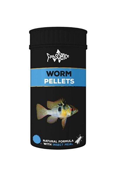 Fish FishScience Tropical Worm Pellets Food 55G