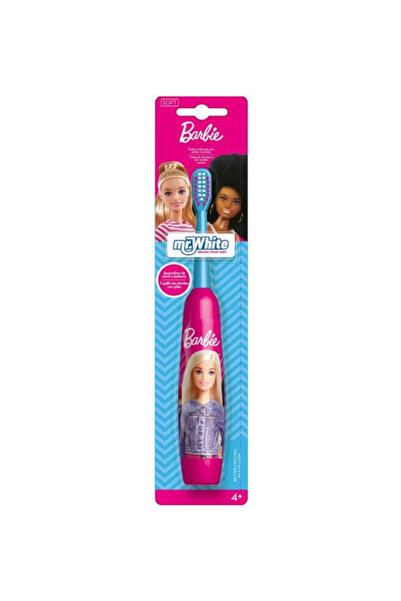 Mr.white Electric Toothbrush for Children - Mr. White Barbie, Soft, 4+, 1 pc