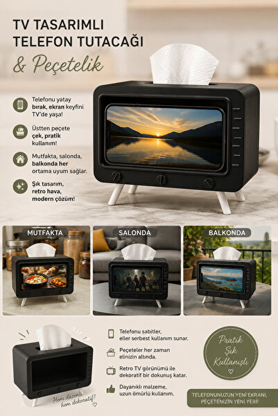 Store TV Görünümlü Peçetelik