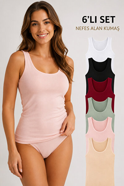 woan 6-Piece Women's Athlete Set Premium Comfort Cotton Flexible Breathable D...