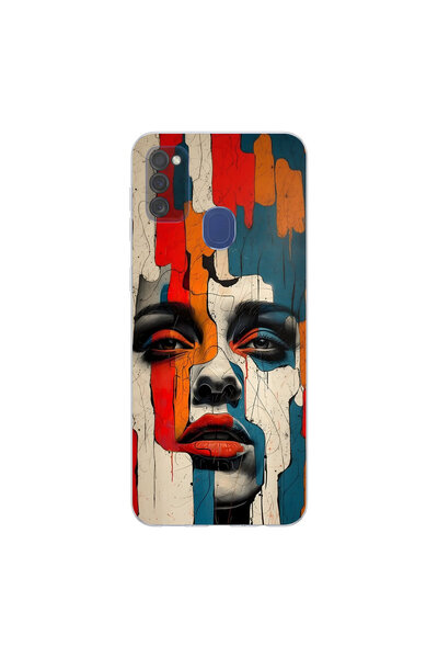 PPKin Samsung Galaxy M30S Compatible Table 7 Design Transparent Case