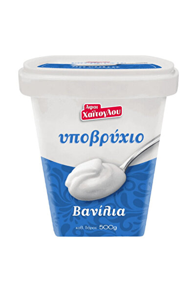 MELLOU ΧΑΙΤΟΓΛΟΥ ΥΠΟΒΡΥΧΙΟ 500gr. - (ΒΑΝΙΛΙΑ) (ΠΛΑΣΤΙΚΟ ΔΟΧΕΙΟ)