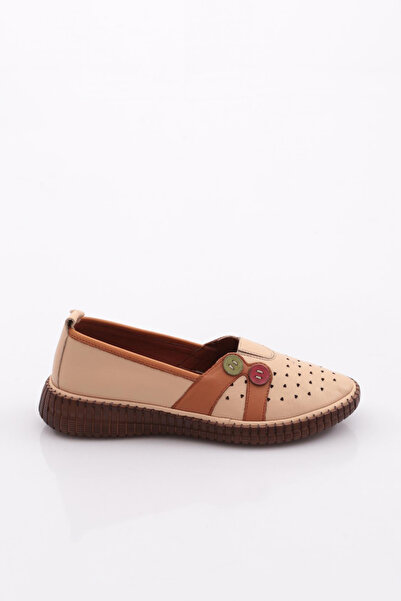Venüs 24370002Y Women's Leather Ballerinas
