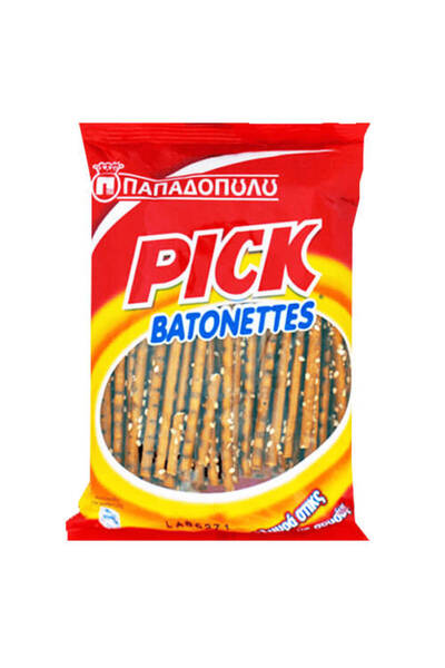 Papadopoulou ΠΑΠΑΔΟΠΟΥΛΟΥ PICK STICKS 45gr. - (ΣΟΥΣΑΜΙ ΚΑΙ ΑΛΑΤΙ)