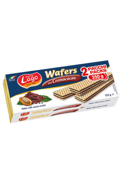 Elledi LAGO WAFER 2x125gr - (ΚΑΚΑΟ)