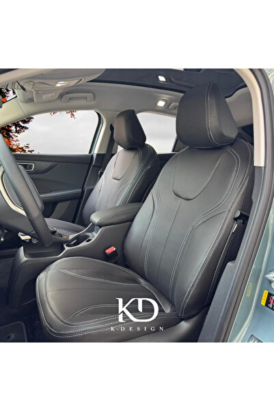 K-Design TOGG T10F Araca Özel Oto Koltuk Kılıfı - 1.Kalite Deri