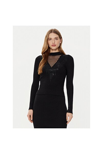 Guess Pulover de damă W5RR15Z2Y50 Negru