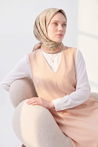 Silk Home Soft Eşarp Rûmi Asit Yeşili 90x90