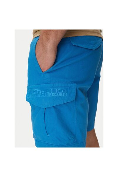 Napapijri Pantaloni scurți din material textil pentru bărbați NP0A4HOTB2W1 Al...
