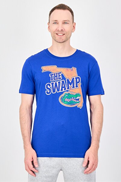 Fanatics Men Sportswear Fit Short Sleeve Basketball T-shirt, Blue