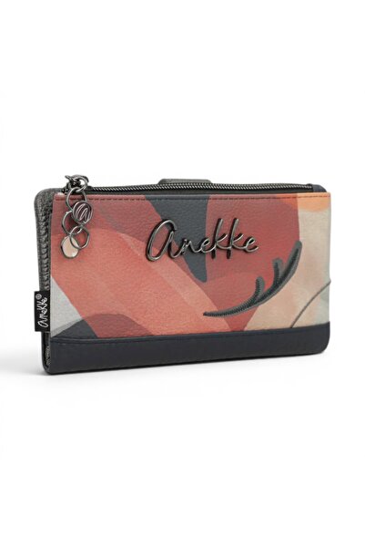 Anekke Eikon 42759-907 Women’s Wallet – Medium Wallet with Artistic Print and...