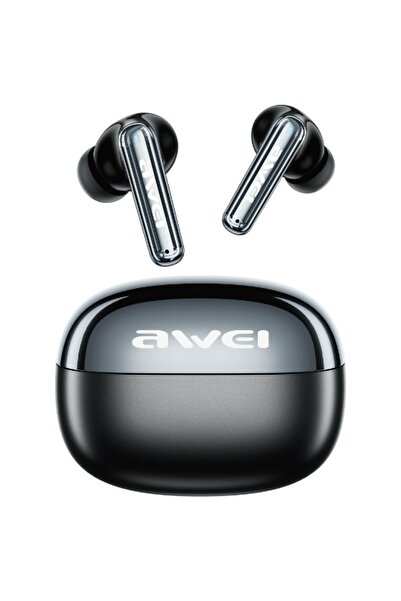 AWEI T92 ANC Pro Ασύρματα Ενδοωτικά Ακουστικά, Bluetooth 5.4, ENC, Μαύρο