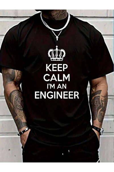 799 تي شيرت صيفي كلاسيكي للرجال والنساء من القطن 100% بطبعة Keep Calm I'm An ...