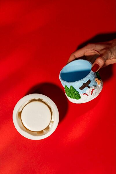 rufus concept Noel Cup Silikon Kap Kalıbı