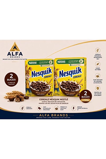 Nestle CEREALE NESQUIK 330G-2 BUCATI