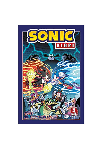 Presstij Kitap Kirpi Sonic Cilt 2: Dr. Eggman'in Kaderi Türkçe Çizgi Roman