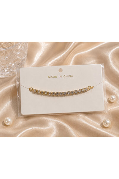 Eloré Golden Spark Tennis Bracelet
