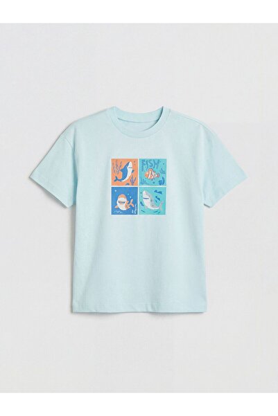 LC Waikiki Printed Boy's T-Shirt