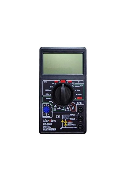 Marxlow Dt860D Digital Multimeter Large Screen Measuring Instrument
