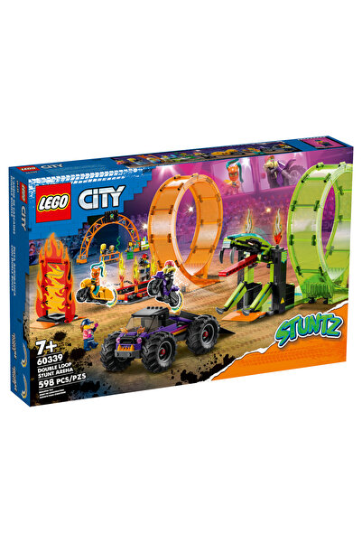 LEGO Αρένα Ακροβατικών Διπλής Συστροφής Πόλης για 7+ ετών 60339 - ΣΕ 6 Ε