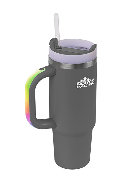 North Pacific LED Işıklı Pipetli Termos - 900 mL