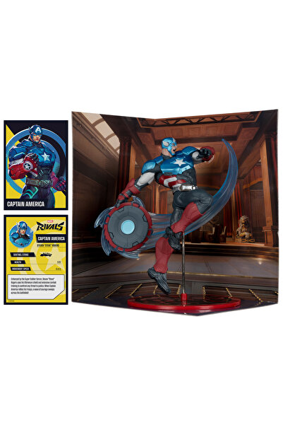 Mcfarlane - Marvel Rivals Captain America 1:10 Scale Collectible
