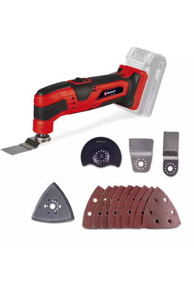 Einhell Unealta multifunctionala fara fir TC-MG 18 Li-Solo + accesorii Rosu