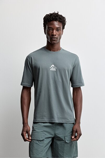 LEFTIES Baskılı t-shirt