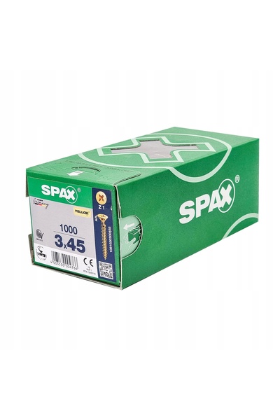 ABC SPAX Șuruburi Universale Spax 3.0 X 45 1000 Bucăți Pz1