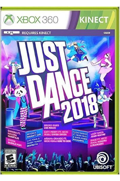 MICROSOFT Just Dance 2018 XBOX 360 Παιχνίδι (Μεταχειρισμένο)