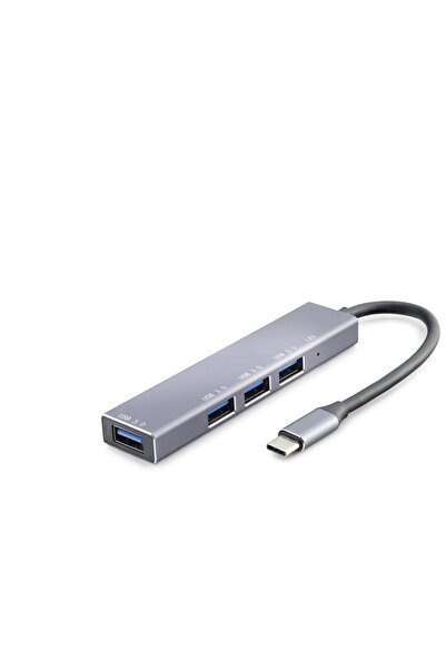 Skygo Type-C 3.0 Hub 4 Port 5 Gbps Gray Hdx7043