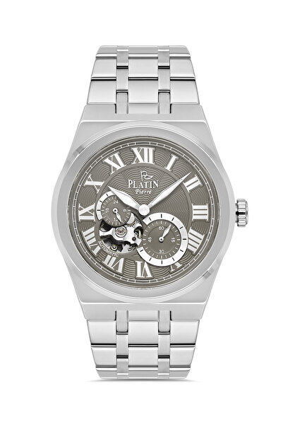 Platin Pierre Hds-1296Ga-A9 Steel Cord Functions Active Automatic Men's Wrist...