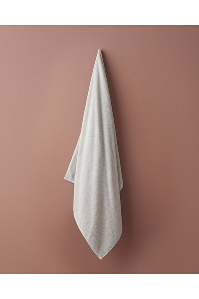 English Home Cotton Line Pamuk Banyo Havlusu 90x150 cm Açık Gri