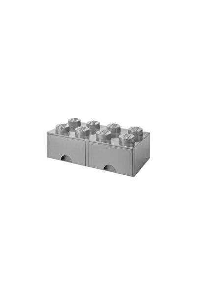 LEGO Δωμάτιο Κοπεγχάγη Συρτάρι Τύπου Brick 8 RC40061740 Γκρι